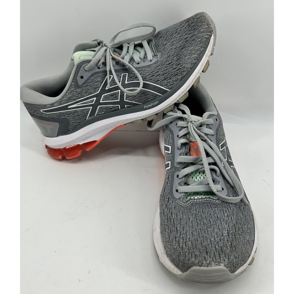 ASICS GT-1000 9 Running Sneakers 1012A651 Gray Women's Size 8